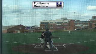 Fontbonne Baseball vs Greenville Game Two [upl. by Navar]