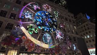 Amazing Holiday Christmas Light Show 2023  Saks Fifth Avenue NYC [upl. by Annair]