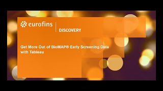 Get More Out of BioMAP®️ Early Screening Data with Tableau [upl. by Polk569]