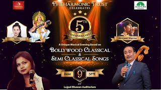 Celebrates 5th Anniversary  Unique Musical Evening with Bollywood Classical amp SemiClassical Songs [upl. by Nahtnaoj421]