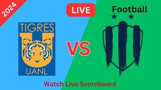 Tigres UANL f Vs Monterrey f Partido en vivo hoy Goles  Fútbol 2024 [upl. by Otsirc]