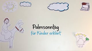 Palmsonntag für Kinder erklärt [upl. by Careaga]