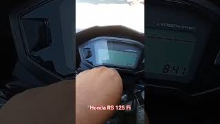 digital speedometer Honda RS 125 Fi [upl. by Esbenshade]