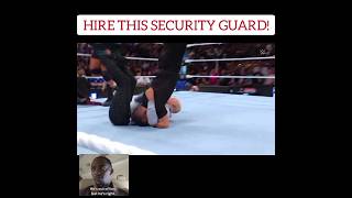 Security Guard Cross Rhodes Vs Kenny Omega Cross Rhodes [upl. by Tome741]