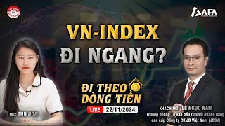 VNINDEX ĐI NGANG  ĐTDT 22112024 [upl. by Walcott]