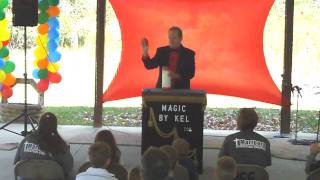 Magician Kel Hess aka Magic By Kel  The Magic Block [upl. by Havelock214]