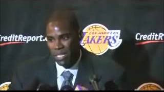 Antawn Jamison Lakers Press Conference [upl. by Adrell]