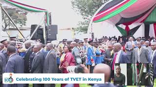 Celebrating 100 years of TVET [upl. by Akialam]