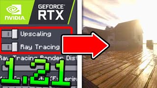 How To Enable RTX Shaders In Minecraft Bedrock 121 [upl. by Anialam663]