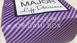 Origami Box DIY [upl. by Nedearb]