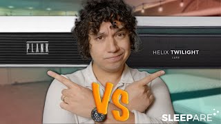 Plank Firm Luxe VS Helix Twilight Luxe Mattress Review amp Comparison 2024 [upl. by Emearg]