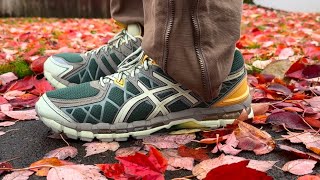 ASICS UB10S Gel Kayano 20 Hunter GreenJade On Foot Review and Sizing Guide [upl. by Belsky]