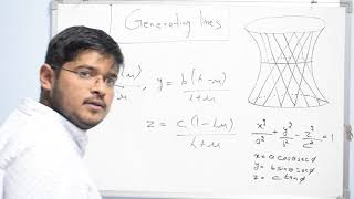 GENERATING LINES PART 1  CONICOID  MATHS OPTIONAL  UPSC [upl. by Ahseel]