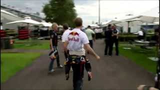 Vettel joking in finnish  Melbourne 2012 HD [upl. by Binky]