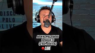 Arek Kopaczewski  Dziękuję Ci z rep ERATOX 🔴 LIVE [upl. by Gnet]