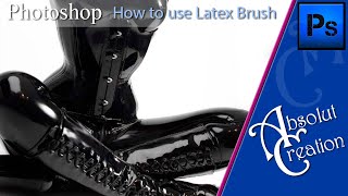 tuto latex brushes photoshop  second life templates [upl. by Thomas982]