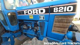 1990 Ford 8210 iii 4x4 66 Litre 6Cyl Diesel Tractor 115 HP [upl. by Basso835]