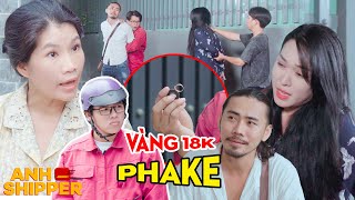 Vàng 18K PHAKE Mua Vàng Giá 200K Đem Đi Tiệm Vàng Kiểm Tra Thật Giả  Anh Shipper 512 [upl. by Suaeddaht758]