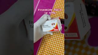 Frusemide tablet ip 40 mg frusemide tablet medicine [upl. by Haidej821]