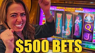 500 SPINS After MASSIVE JACKPOTS Were WON [upl. by Abshier824]