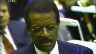 OJ Simpson Trial Johnnie Cochran Closing Argument  Part 11 [upl. by Llehcim934]