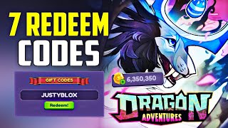 NEW ALL WORKING CODES FOR DRAGON ADVENTURES IN 2024 ROBLOX DRAGON ADVENTURES CODES [upl. by Zaccaria]