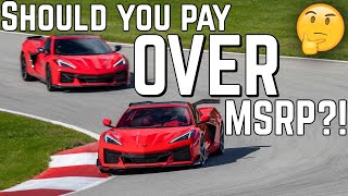 SHOULD you pay OVER MSRP for a C8 Corvette [upl. by Zillah322]