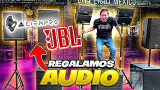 COMPRAMOS TODAS las BOCINAS 🔊 para REGALAR JBL [upl. by Narcho]