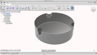 Fusion 360 Patterns amp User Parameters [upl. by Verdi986]