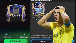 the last 9697 exchange Packed 97 ovr messi 🐐 😱 fifamobile fcmobile [upl. by Elyrehc148]