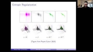 Entropic Optimal Transport  Prof Marcel Nutz [upl. by Raymond798]