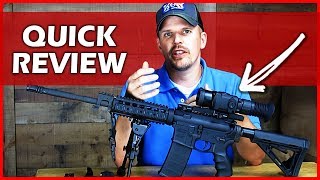 PULSAR CORE RXQ30V THERMAL RIFLE SCOPE QUICK REVIEW [upl. by Trever701]