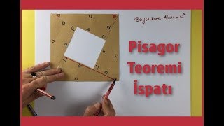 PİSAGOR  Pythagoras  TEOREMİ MUHTEŞEM İSPAT  Şafak Ersoy [upl. by Iorgos]