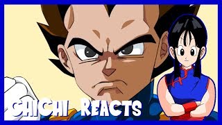 ChiChi Reacts Dragon Ball Parody My Bulma [upl. by Alleira]