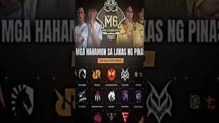 Lakas ng Pinas🔥🔥 mobilelegends m6 fredrinnbestbuildandemblem fypシ゚viral moreviews [upl. by Mosby]