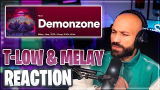 tlow amp melay  demonzone  2Bough ALBUM reagiert [upl. by Cheryl]