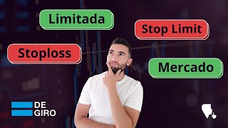 🤔 ¿Qué ORDEN de COMPRA y VENTA usar Tutorial en el BROKER DEGIRO [upl. by Rasecoiluj855]