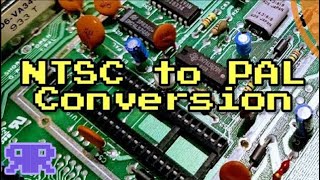 Commodore 64 NTSC to PAL Conversion  see description for new switch [upl. by Akamahs]