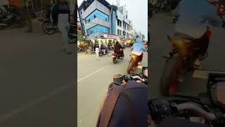 duke200 vs duke200 kingoffactoryfistfight motovlog automobile nsrider dukerider greeting [upl. by Centeno753]