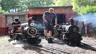 Lakeshore Railroad South Shields 10821 Video footage is from whole day [upl. by Aiam]