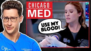 Doctor Reacts To Chicago Meds Wildest Scenes [upl. by Aninnaig18]