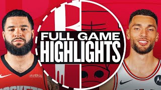 ROCKETS at BULLS  FULL GAME HIGHLIGHTS  November 17 2024 [upl. by Nelac]