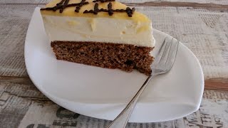 Eierlikör Sahnetorte ein Klassiker zu Ostern  Rezept  Tutorial [upl. by Novrej]