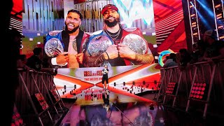 The Usos Entrance as Undisputed Tag Team Champions WWE Raw May 23 2022 [upl. by Perrine27]