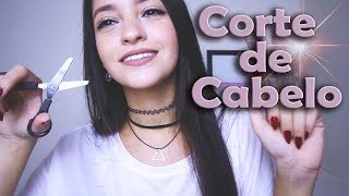 ASMR CORTANDO SEU CABELO ♡ Roleplay de Atenção Pessoal Vídeo Escurinho l Relaxing Haircut amp Style [upl. by Sherline703]