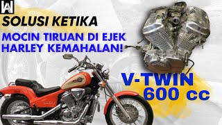 HONDA MESIN VTWIN 600cc MENGGELEGAR‼️KINI JADI HARTA KARUN INILAH CRUISER HONDA STEEDSHADOW 600 [upl. by Ohnuj912]