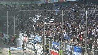 Kohorte Ultras beim Niederrheinpokal MSV Duisburg vs Hamborn 07 07092024 [upl. by Mchail]