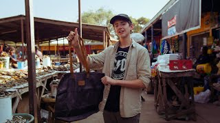 Hogsback Travel Tote in African Market [upl. by Erdnua]