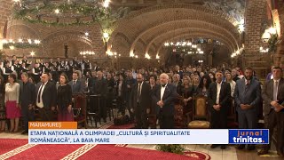 Etapa Națională a Olimpiadei „Cultură și spiritualitate românească” la Baia Mare [upl. by Norina]