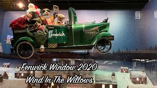 Fenwick Newcastle Christmas Window 2020  Wind In The Willows [upl. by Curran]